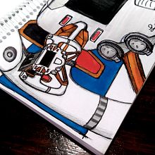 Volante de prototipo . Sketching, Design, Sketchbook, Drawing, and Product Design project by Luciano Gigena - 12.18.2024