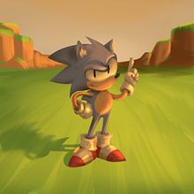 Sonic for course: Lighting Principles for Digital Painting. Un progetto di Illustrazione tradizionale, Illustrazione digitale e Pittura digitale di Isaac Olivares - 19.12.2024