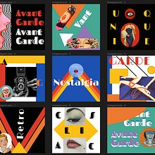 Avant Garde - Proyecto diseño gráfico para principiantes. . % Scarlett Díaz Cisneros tarafından hazırlanan Markalaşma ve Kimlik, Tasarım, Grafik Tasarım, Ve Tipografi projesi - 12.19.2024