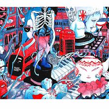 BLOOP LONDON RADIO 2024. Traditional illustration, Digital Illustration, Character Design, Design, and Painting project by Anxter one - 12.19.2024