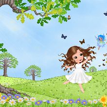 Looking for Butterflies. Digital Illustration project by Nina Oak - 12.19.2024