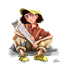 My project for course: Captivating and Dynamic Character Creation. Character Design, Digital Drawing, Digital Illustration, and Traditional illustration project by Clara Qualls - 12.19.2024