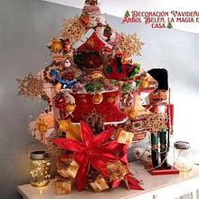 MAGIA NAVIDEÑA: Cómo Crear un ÁRBOL BELEN  Espectacular para Tu Hogar 🎄⛄🎅😍. Un proyecto de Artesanía, DIY y Diseño de producto de Gliiter Moda - 19.12.2024