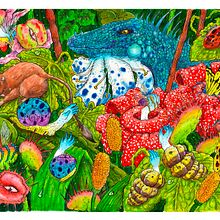 FABULAS PSICOTROPICAS. Un projet de Illustration traditionnelle, Dessin, Beaux Arts, Peinture, Conception de personnages, Narration, Créativité , et Aquarelle de Anxter one - 19.12.2024