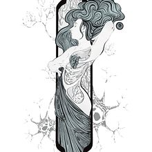 Ilustración al estilo Art Nouveau. Een project van Digitale illustratie,  Tekening,  Creativiteit y Redactioneel ontwerp van Ligia Gomadri - 19.12.2024