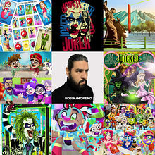 Art vs Artist 2024. Digital Illustration, Drawing, Graphic Design, Design, Character Design, Stor, telling, Animation, Digital Drawing, Art Direction, and Vector Illustration project by Robin Moreno - 12.20.2024