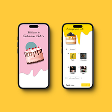 App personalizar cakes. Projekt z dziedziny Projektowanie aplikacji, Projektowanie aplikacji mobiln, ch, UX / UI, Projektowanie produktu c i frowego użytkownika marlon rondal - 20.12.2024