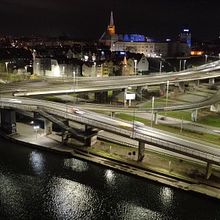 Szczecin by night Ein Projekt aus dem Bereich Außenfotografie von konrad_czarnecki - 21.12.2024