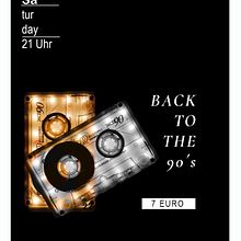 PROJECT/BACK TO THE 90´S poster. Un projet de Design , Direction artistique, Design graphique , et Conception d'affiches de senseagir - 21.12.2024