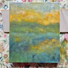 Lakeside. Acr, lic Painting, Fine Arts, and Painting project by jhombsch - 12.22.2024