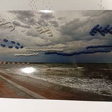 Photo Emdroidery. DIY, Embroider, Paper Craft, Photograph, and Textile Design project by Klara Hermankova - 12.23.2024