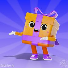 Louzinho - Badalou. Un proyecto de Ilustración digital, Diseño de personajes, 3D, Modelado 3D, Dirección de arte, Ilustración infantil, Diseño de personajes 3D, Animación de personajes, Edición de vídeo y Concept Art de Wesley Sales - 23.12.2024