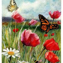 Il mio progetto del corso: Illustrazione della natura con acquerelli e carboncino. Un progetto di Illustrazione tradizionale, Illustrazione naturalistica e Pittura di vik_011 - 23.12.2024