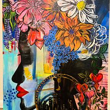 Forest nymph in the city  . Pictura, Stor, telling și Creativitate de Manisha Pal - 12.26.2024