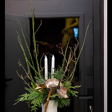 Christmas decoration . Floral, Plant Design, and Design project by Roza Alicja - 12.26.2024