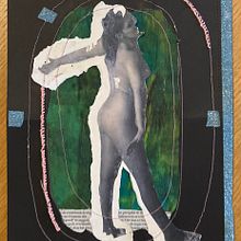 femme naturale Ein Projekt aus dem Bereich Stickerei, Bildende Künste, Collage und Textildesign von anjaboonen - 27.12.2024