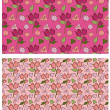 Buganbilia. Printing, Pattern Design, Traditional illustration, Digital Illustration, Drawing, Textile Design, Design, Creativit, Digital Drawing, and Digital Design project by yosangls - 12.27.2024