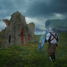 Viking Ruins. Un progetto di 3D, Modellazione 3D, Arte concettuale e Illustrazione digitale di andreazubi - 27.12.2024