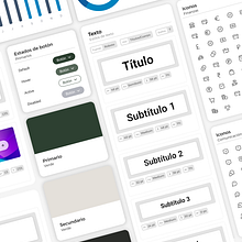 Fintech Design System. Un proyecto de Diseño, Diseño digital, Diseño de producto digital y Diseño Web de Enrique Asgard Garduño Ramirez - 27.12.2024