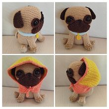 Camillo, l'adorabile carlino. Amigurumi, Arts, Crafts, Crochet, DIY, Fiber Arts, Textile Design, To, and Design project by l_emisfero_destro_di_cristina - 12.28.2024