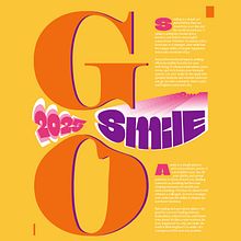 Go Smile at 2025. Creativit, Design, and Graphic Design project by Joshua Depanes - 12.28.2024