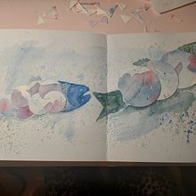 My final project for "Creative Watercolor Sketching for Beginners". Sketching, Creativit, Drawing, Traditional illustration, Watercolor Painting, and Sketchbook project by izabela050890 - 12.29.2024