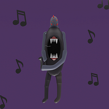 Mysterious sax player. 3D, 3D Character Design, 3D Design, 3D Modeling, and Character Design project by manuelarful - 12.30.2024
