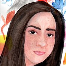 My project for the course. Fine Arts, Traditional illustration, Painting, Watercolor Painting, Drawing, Portrait Drawing, and Artistic Drawing project by victoriacajamarca2010 - 12.30.2024