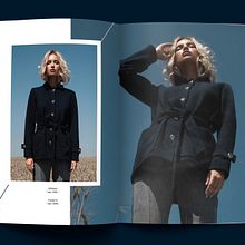 Fashion Lookbook for AUTUMN /17 - 2017 year . Un progetto di Graphic design, Fashion design e Collage di Lesya Danylenko - 30.12.2024