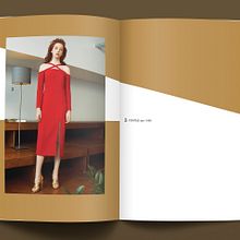 Fashion lookbook/catalogue for the Ukrainian fashion brand. Un progetto di Graphic design, Fashion design, Collage e Design editoriale di Lesya Danylenko - 30.12.2024