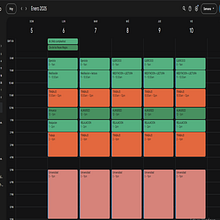 Calendario. Creative Consulting, Design Management, Marketing, Management, and Productivit project by Joherlys Silva León - 12.31.2024