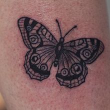 tatuaje mariposa. Digital Drawing, Digital Illustration, Drawing, Traditional illustration, and Tattoo Design project by manuel maldonado - 12.31.2024