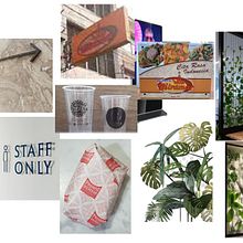 mood board for signage and graphic. Un proyecto de Retail Design, Arquitectura interior, Interiorismo, Diseño de interiores y Diseño de espacios de Andrew Prawira - 31.12.2024