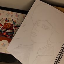 ;). Un progetto di Disegno, Disegno di ritratti, Sketchbook, Bozzetti e Belle arti di Helen Araujo - 31.12.2024