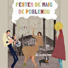 CARTELISMO. FIESTAS DEL POBLENOU 2024, BARCELONA. Ein Projekt aus dem Bereich Digitale Illustration, Zeichnung, Fotografie, Design, Design von Figuren, Artistische Fotografie, T und pografie von Paola Sartor - 01.01.2025