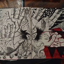 INTUICION. Drawing, Ink Illustration, Sketchbook, Pencil Drawing, and Sketching project by agustindario88 - 01.01.2025