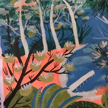 Primeras pinceladas. Un progetto di Illustrazione tradizionale, Pittura, Pittura acrilica e Sketchbook di Fernanda Sanchez - 02.01.2025