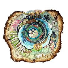 Alaska is my Heartwood. Watercolor Painting, Stor, telling, Portrait Drawing, and Concept Art project by Brooke Krolick - 01.02.2025