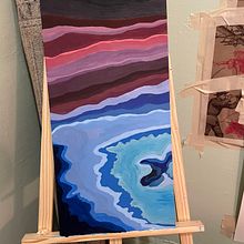 acrylic on wood. Acr, and lic Painting project by sarahecoleman1 - 01.03.2025