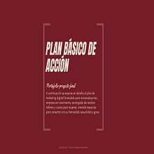 Plan básico de acción. Content Marketing, Digital Marketing, Facebook Marketing, Growth Marketing, Instagram Marketing, Marketing, Mobile Marketing, and Social Media project by Carla González Aguilera - 01.03.2025