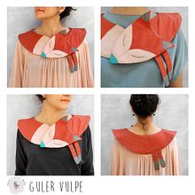 Handmade & handsewn Collars. Textile Design, Accessor, Design, Decoration, and Sewing project by Ioana B - 01.03.2025