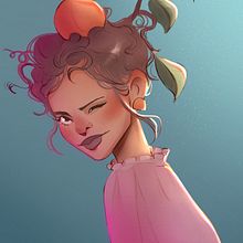 my cartoon character portrait. Character Design, Digital Drawing, Digital Illustration, and Digital Painting project by Melike Miyanyedi - 01.03.2025