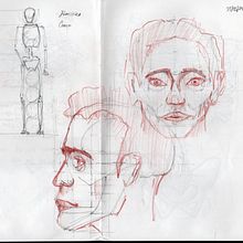 TRABAJOS DEL CURSO. Fine Arts, Drawing, Pencil Drawing, Realistic Drawing, Figure Drawing, and Sketching project by Adrián Exeni - 01.03.2025