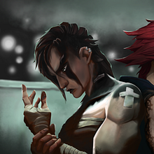 Fanart_VI Arcane. Digital Painting, and Digital Illustration project by matilde_oliveira24 - 01.03.2025