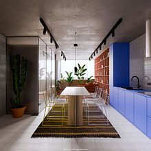 Interior CGI. Architecture, Interior Design, Digital Photograph, Interior Architecture, and 3D Modeling project by Omar ElSarawy - 01.04.2025