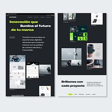 Diseño de páginas web innovadoras y creativas. Digital Design, Digital Product Design, Product Design, and Web Design project by Javi Hernández - 01.04.2025