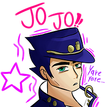 Jotaro kujo dibujo simple. Drawing, and Digital Illustration project by erickmunoz793 - 01.05.2025