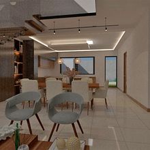 Interio sala/comedor. Retail Design, Decoration, Interior Architecture, Interior Decoration & Interior Design project by Viridiana Guizar - 01.05.2025