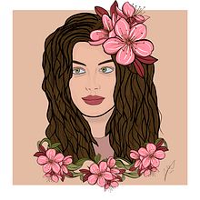 Anne Hathaway. Digital Drawing, Digital Illustration, Drawing, and Tattoo Design project by Marco Andres Coronado Porcel - 01.05.2025