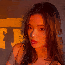 LIN XIANGXIANG｜林湘湘 by Rod Lovell - Portrait Painting | 200+ Free Procreate Brushes. Traditional illustration, Digital Illustration, Drawing, Arts, Crafts, Fine Arts, Digital Drawing, Pencil Drawing, Portrait Drawing, Artistic Drawing, Realistic Drawing, Figure Drawing, Colored Pencil Drawing, Painting, Watercolor Painting, Digital Painting, Acr, lic Painting, Gouache Painting, Decorative Painting, Oil Painting, and Matte Painting project by Rod Lovell - 01.06.2025